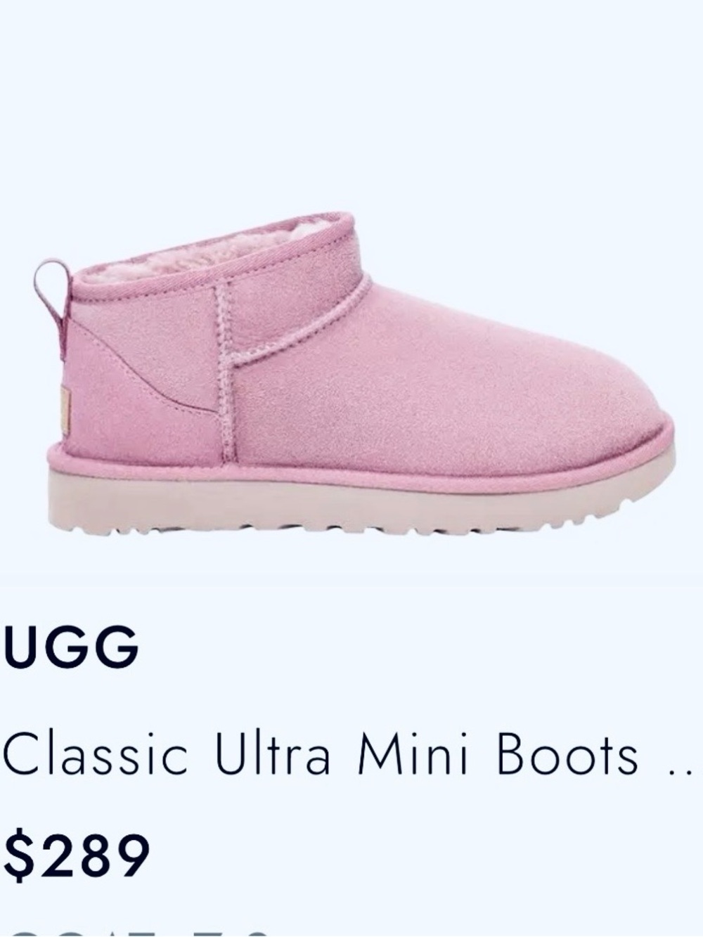 🔥 UGG. Mother’s Day Pink Short Suede Ankle Booties - Picture 3 of 14